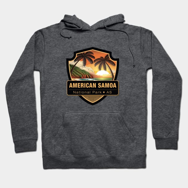 American Samoa National Park Hoodie by Curious World